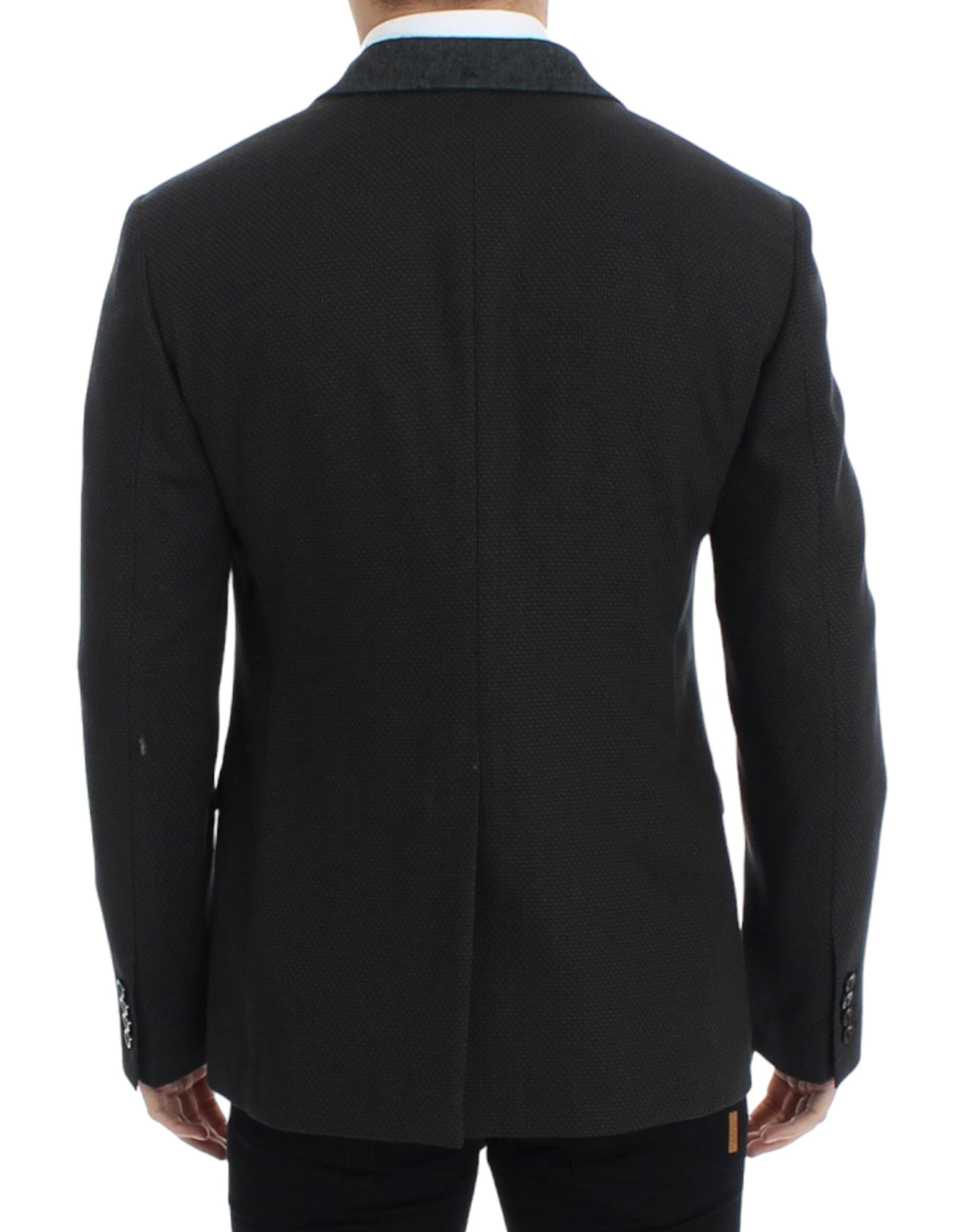 Dolce & Gabbana Brown wool slim fit blazer - Whispers Of Wisdom Clothing
