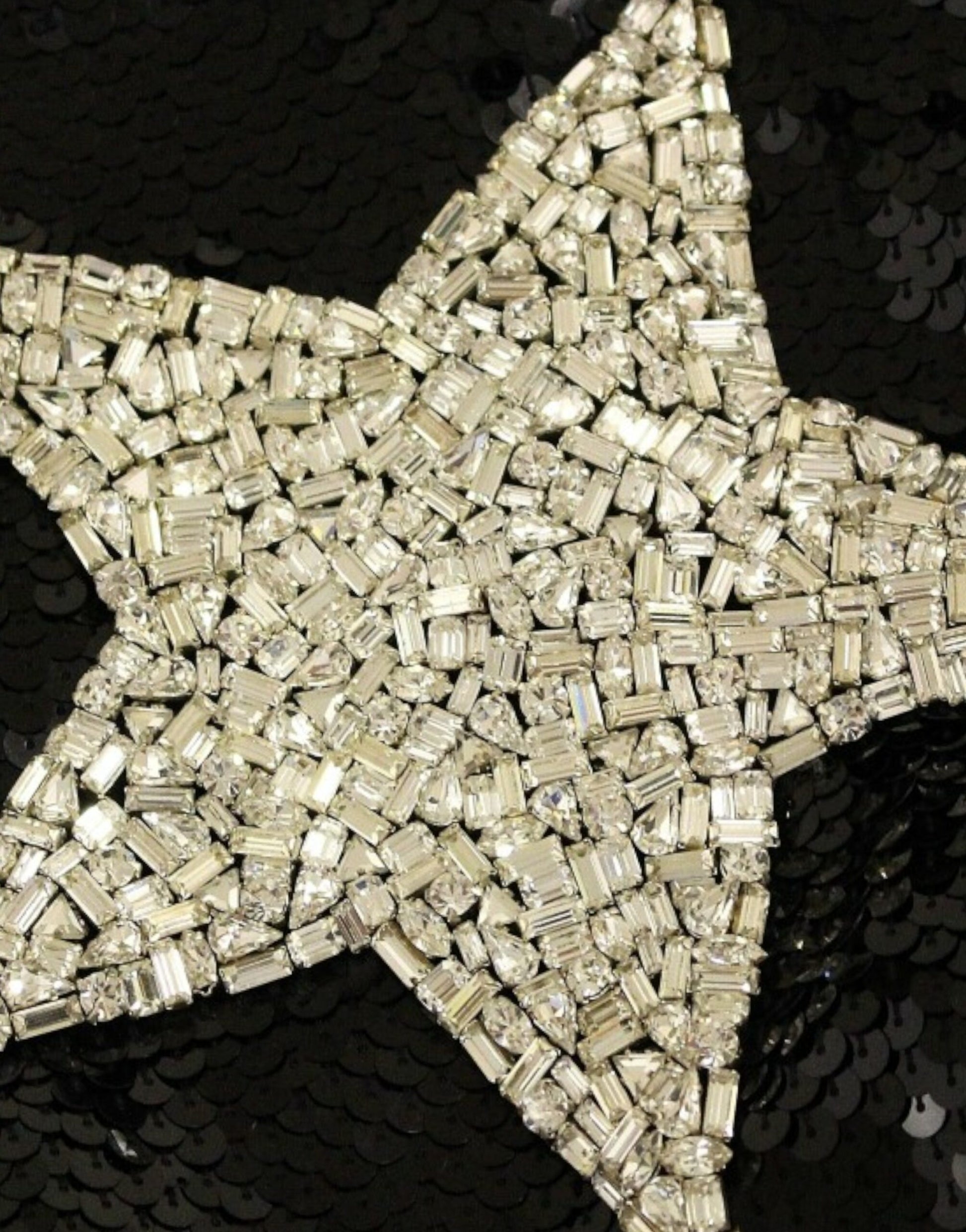 Dolce & Gabbana Masterpiece black crystal swarovski stars sheath dress - Whispers Of Wisdom Clothing