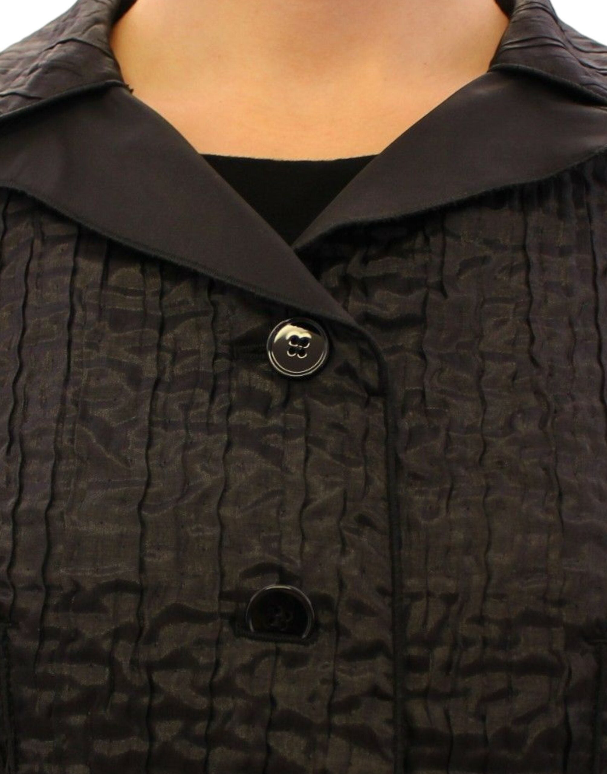 Dolce & Gabbana Black Short Bolero Shrug Jacket Coat - Whispers Of Wisdom Clothing