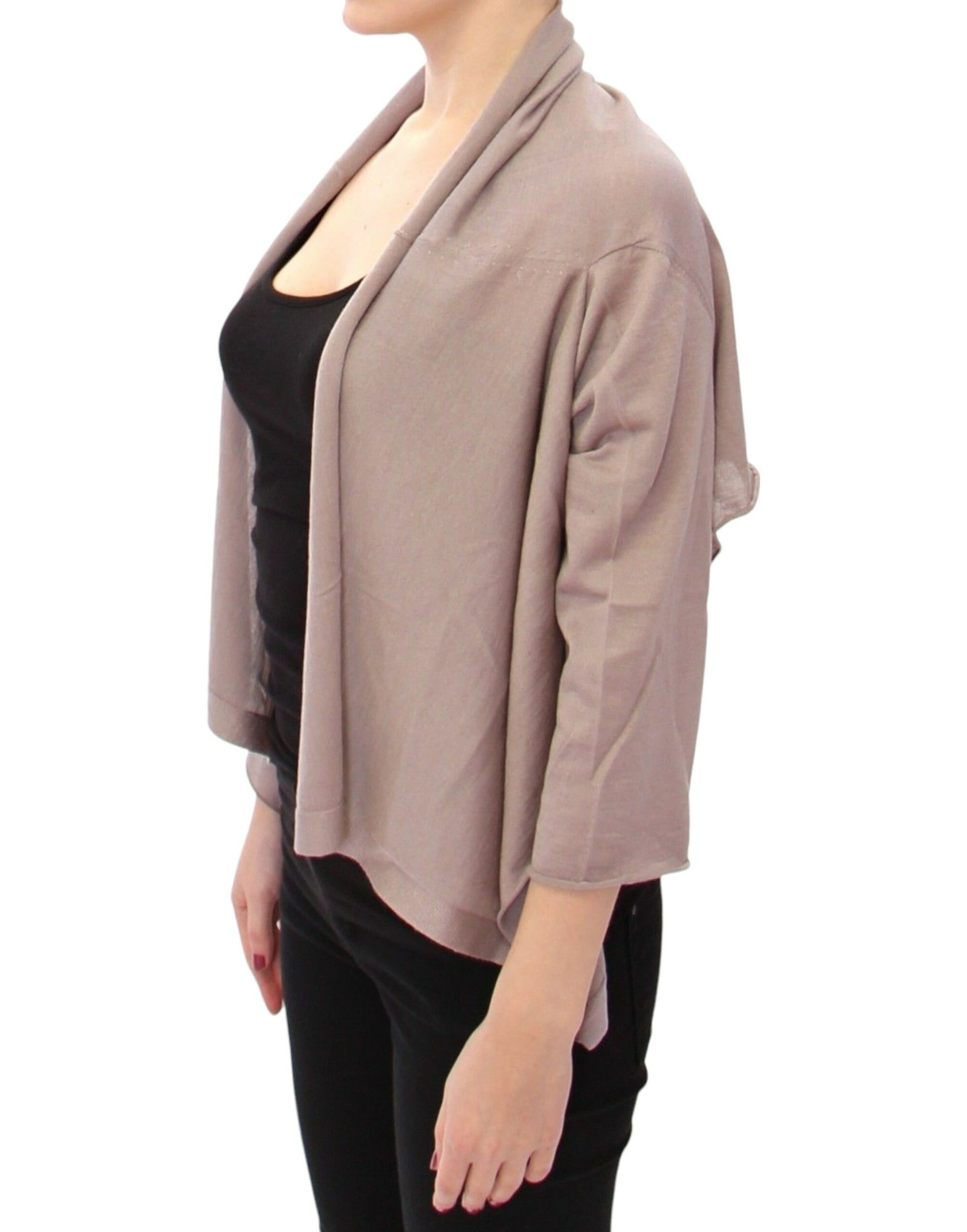 Dolce & Gabbana Shrug Bolero Silk Cashmer Knit Sweater - Whispers Of Wisdom Clothing