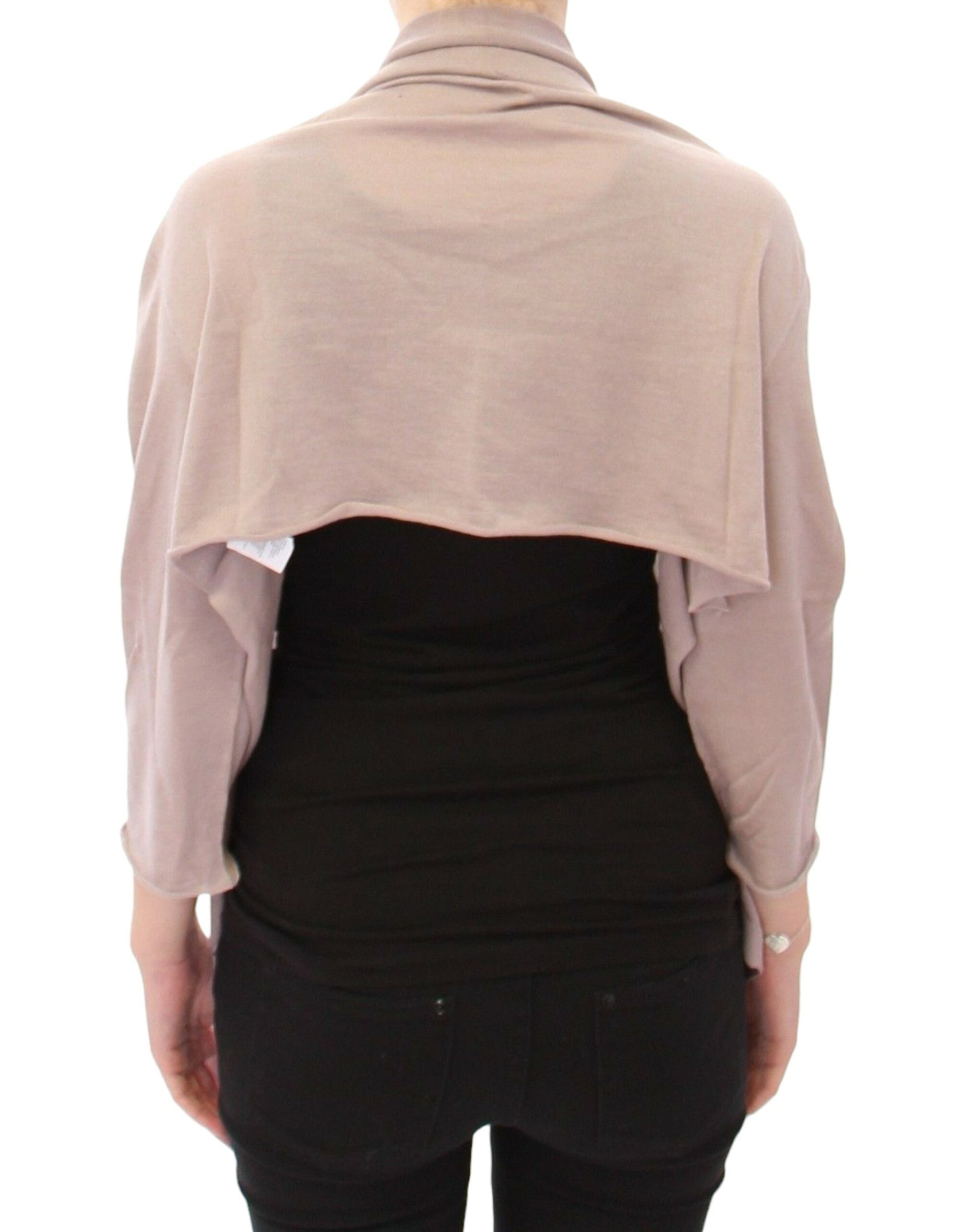 Dolce & Gabbana Shrug Bolero Silk Cashmer Knit Sweater - Whispers Of Wisdom Clothing