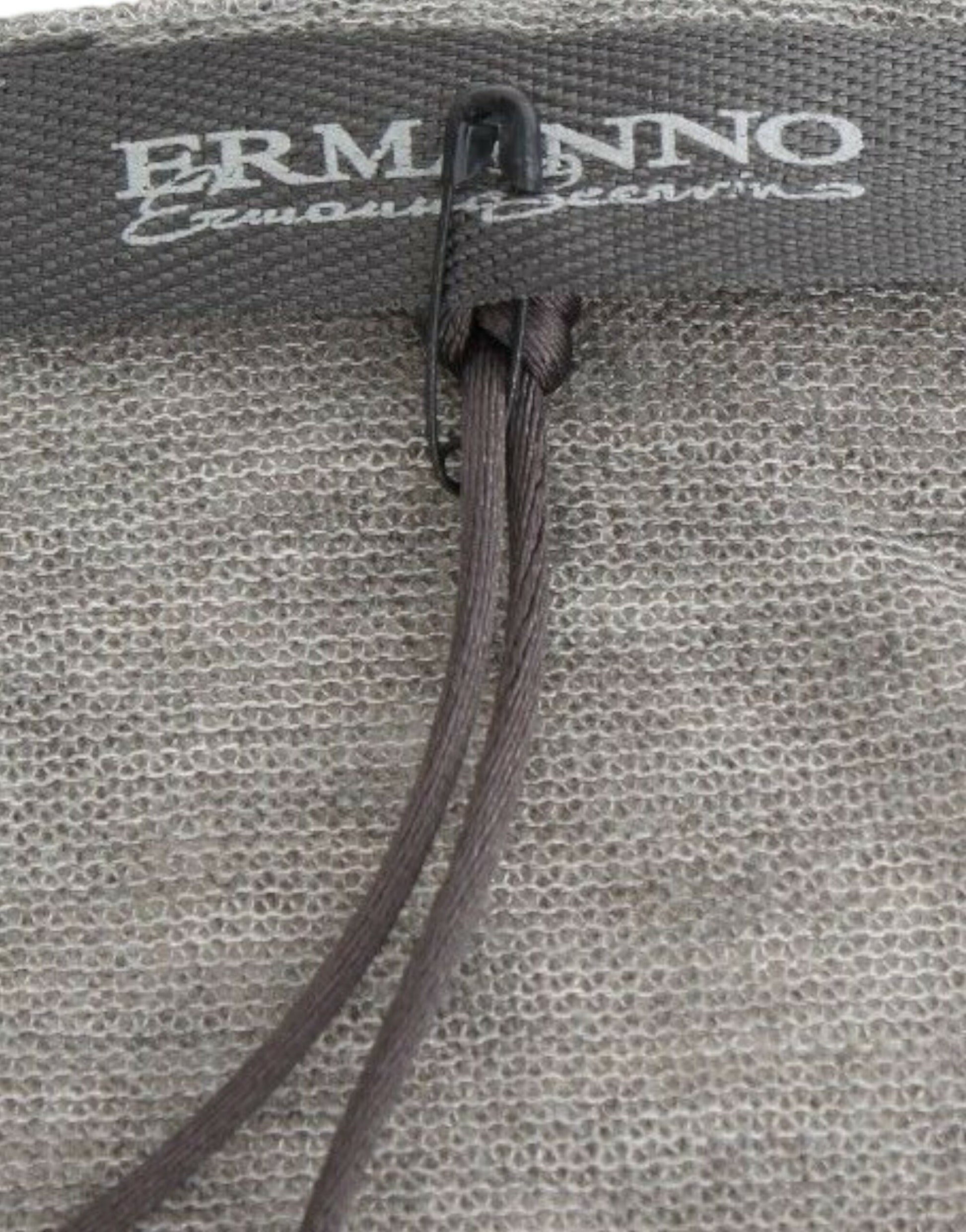 Ermanno Scervino Gray Wool Blend Stretch Long Sleeve Sweater - Whispers Of Wisdom Clothing