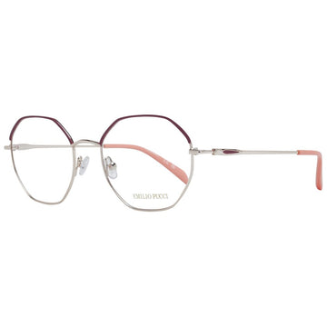 Emilio Pucci Red Metal Glasses (Frames)