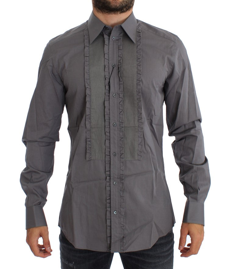 Dolce & Gabbana Purple Torero GOLD Slim Fit Dress Shirt - Whispers Of Wisdom Clothing
