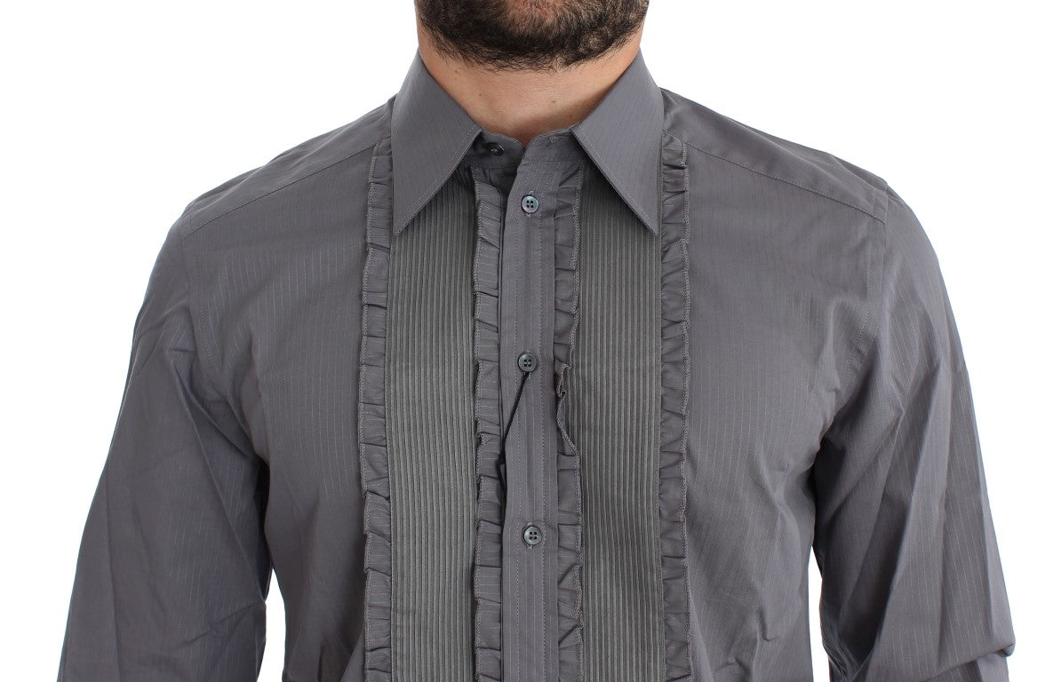 Dolce & Gabbana Purple Torero GOLD Slim Fit Dress Shirt - Whispers Of Wisdom Clothing