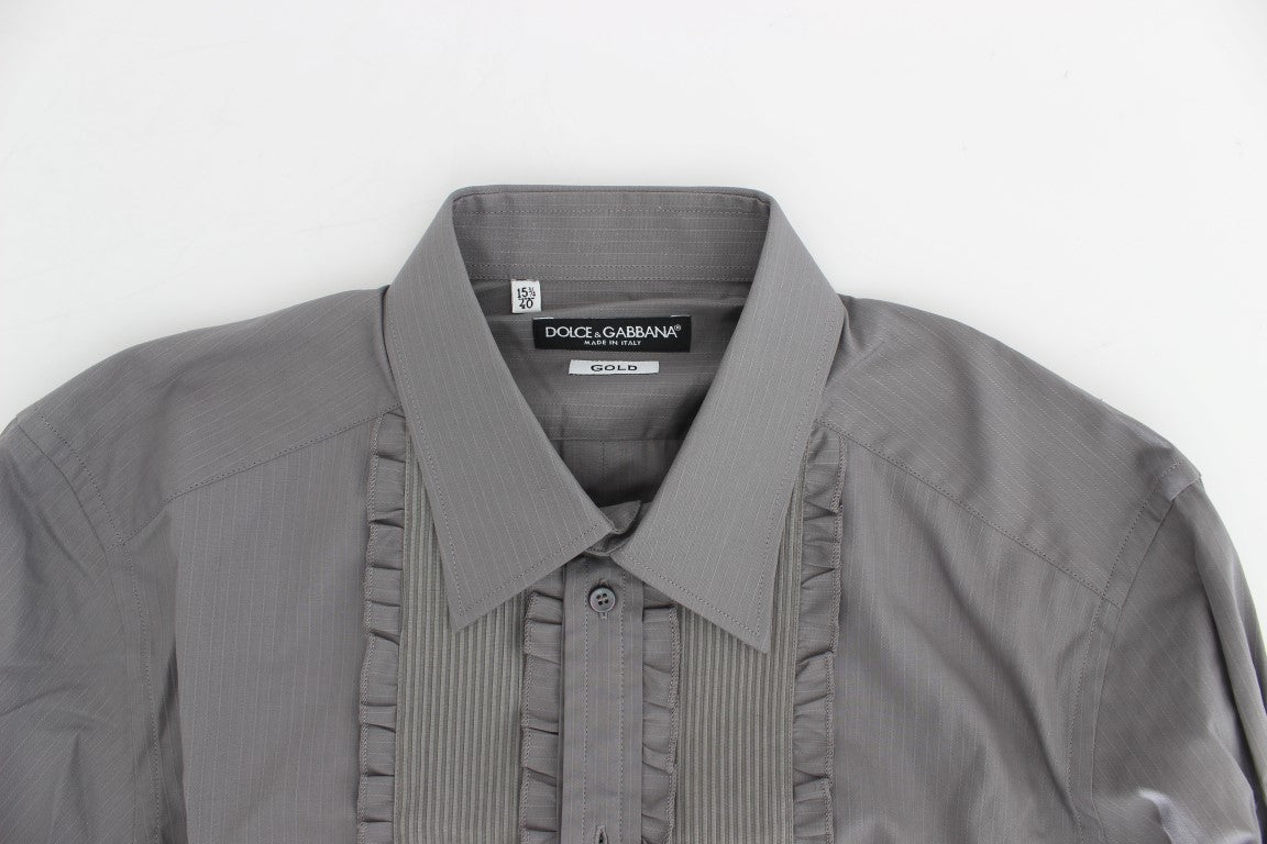 Dolce & Gabbana Purple Torero GOLD Slim Fit Dress Shirt - Whispers Of Wisdom Clothing