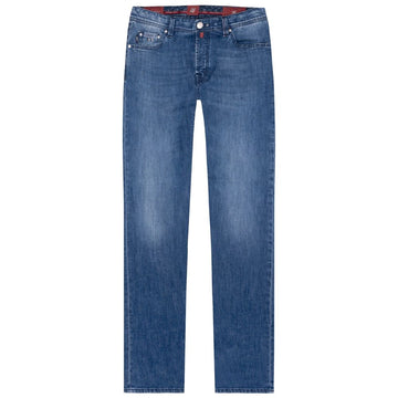 Tramarossa Blue Cotton Mens Jeans