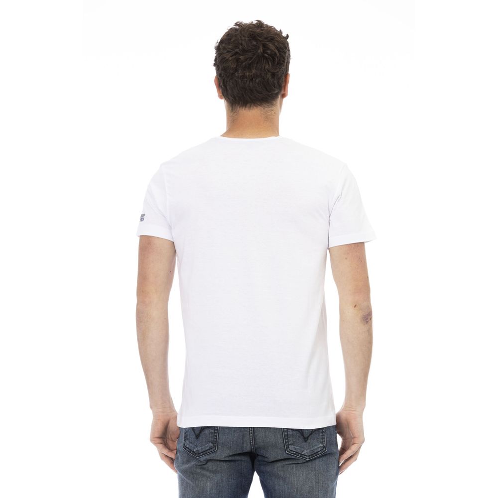 Trussardi Action White Cotton Men's T-Shirt