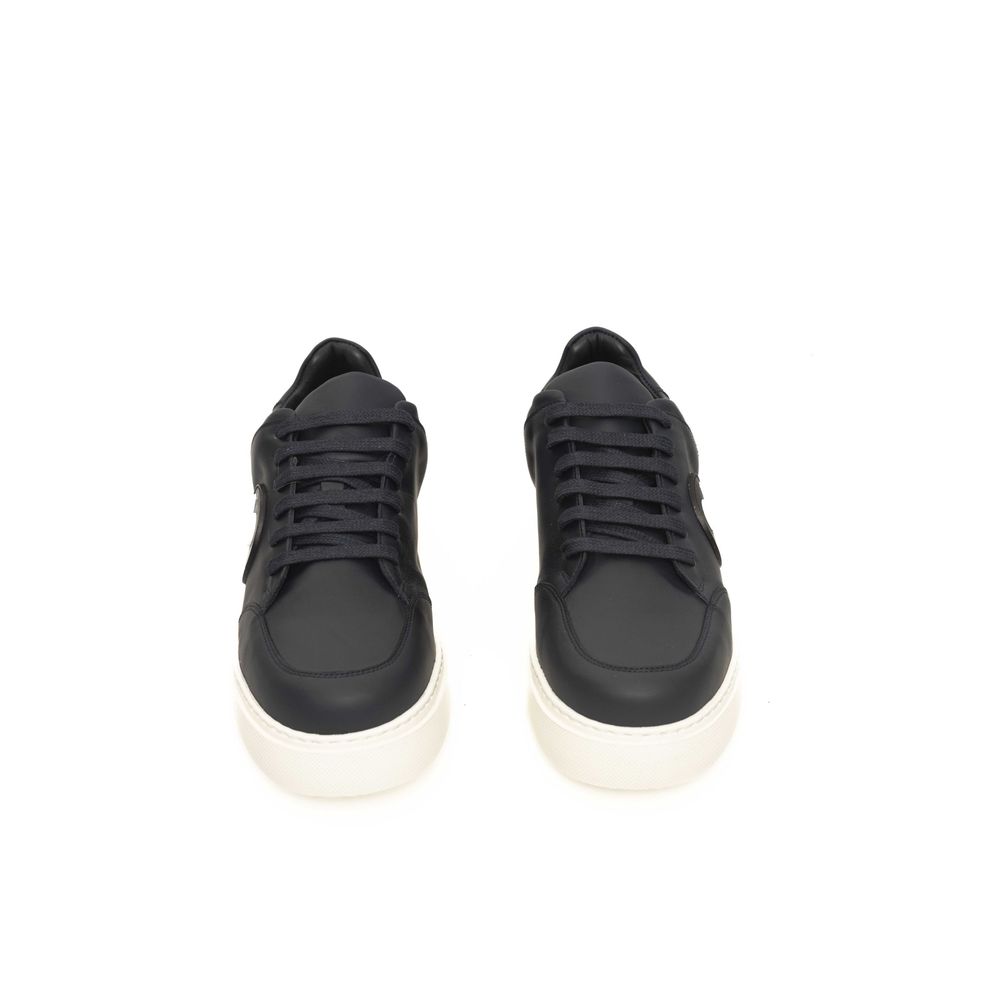 Cerruti 1881 Blue Cowhide Sneaker