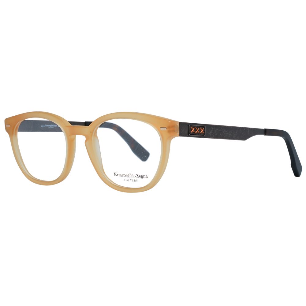 Ermenegildo Zegna Orange Men Glasses Frame - Whispers Of Wisdom Clothing