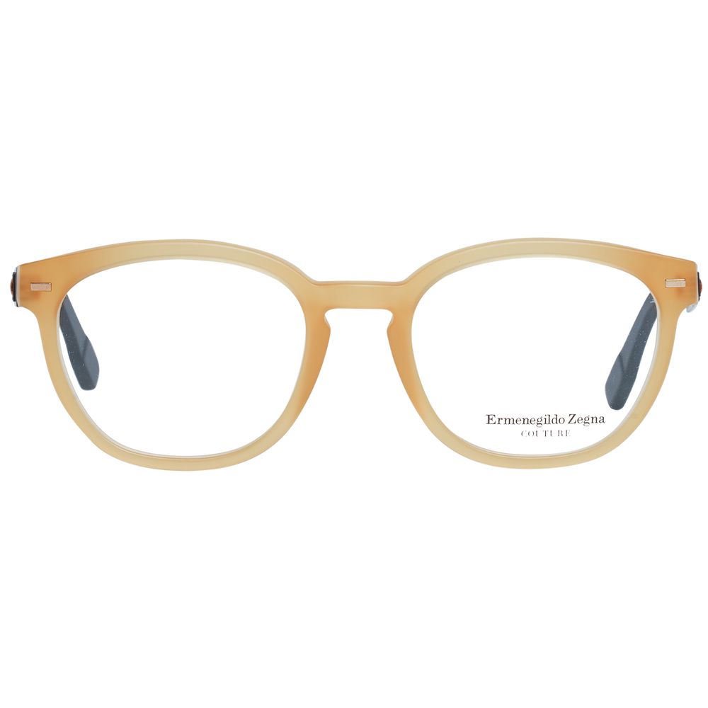 Ermenegildo Zegna Orange Men Glasses Frame - Whispers Of Wisdom Clothing