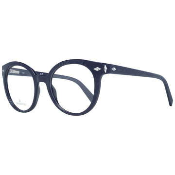 Swarovski Purple Women Glasses Frame