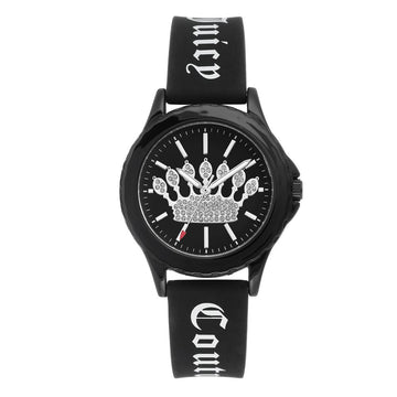 Juicy Couture Black Synthetic Bracelet Watch