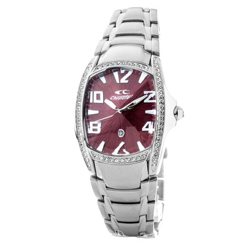 Chronotech Silver Stainless Steel Watch
