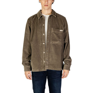 Calvin Klein Jeans Beige Cotton Shirt