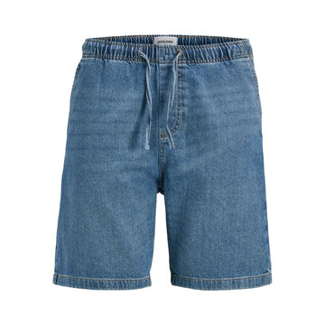 Jack Jones Light Blue Cotton Bermuda