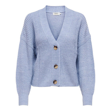 Only Blue Marabou Cardigan