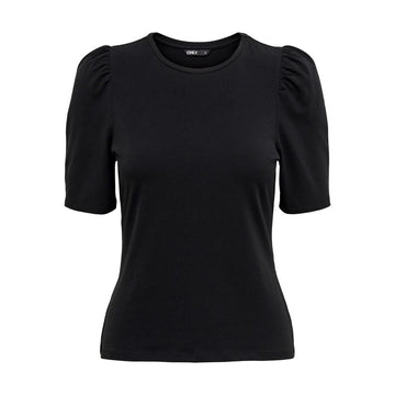 Only Black Cotton T-Shirt