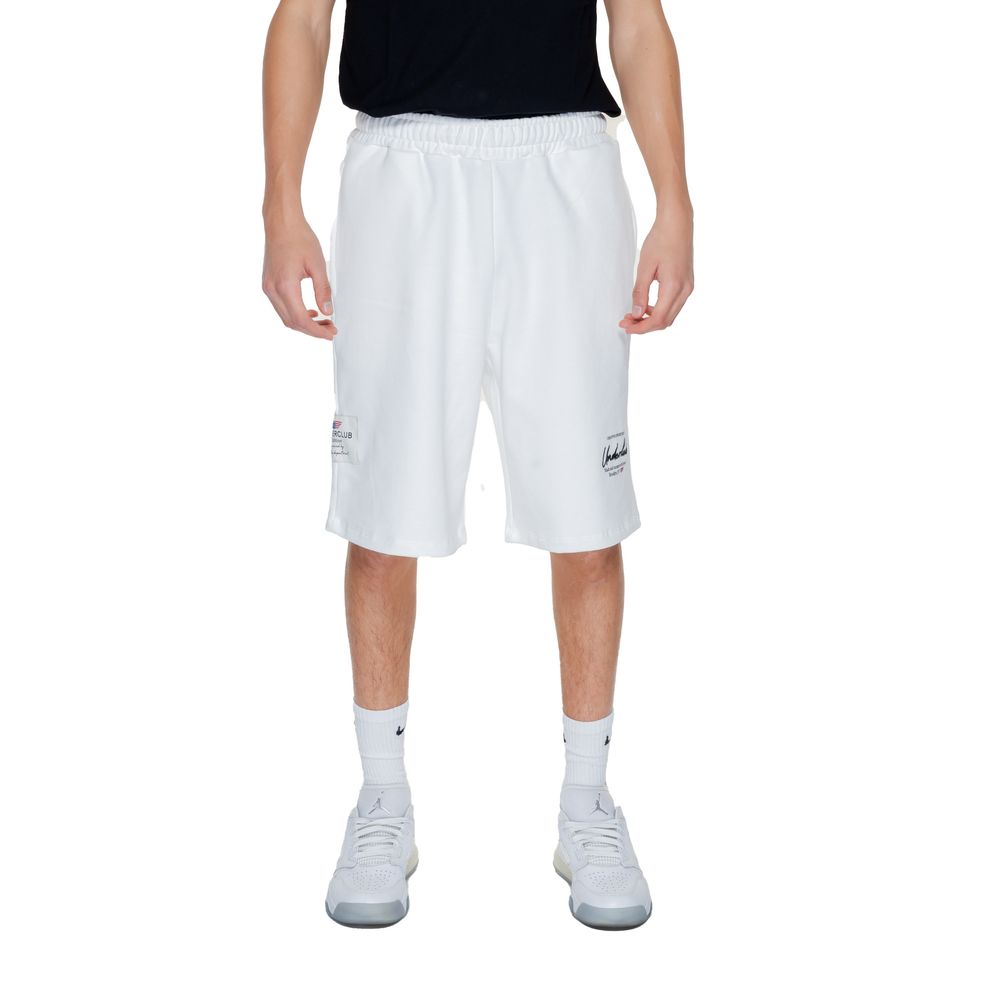 Underclub White Cotton Bermuda