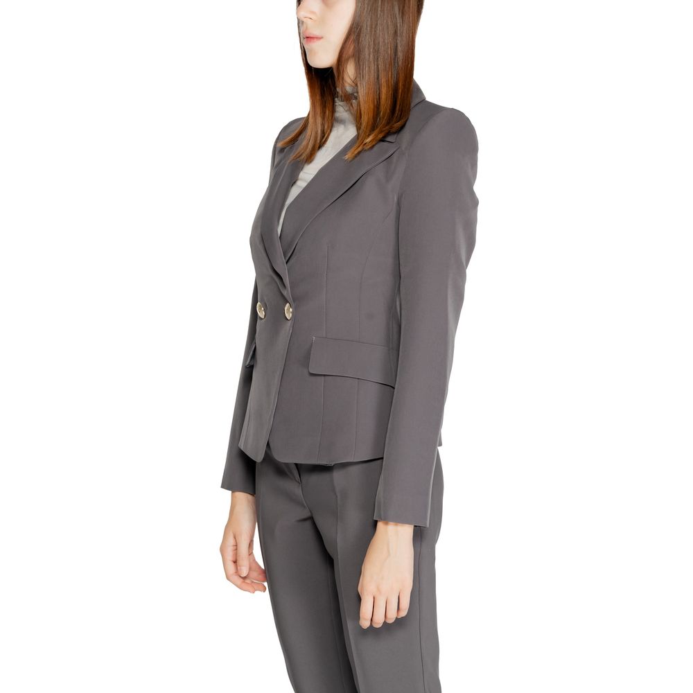 Rinascimento Gray Polyester Blazer