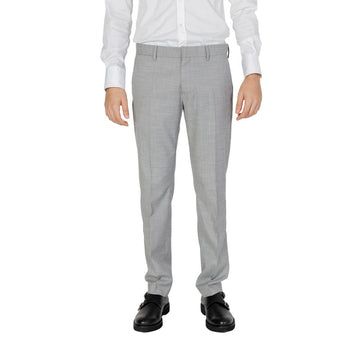 Antony Morato Gray Polyester Dress Pants