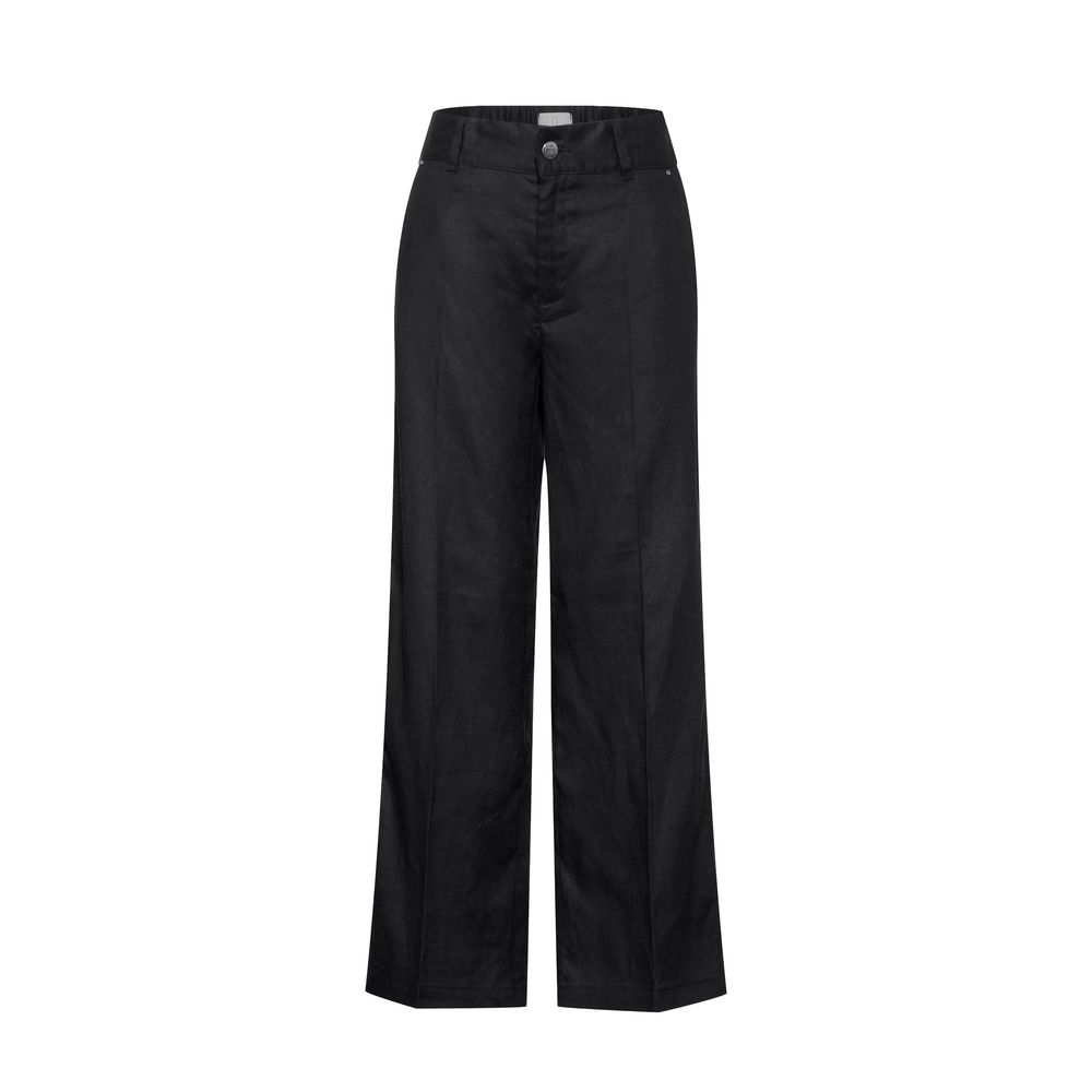 Street One Black Linen Pant