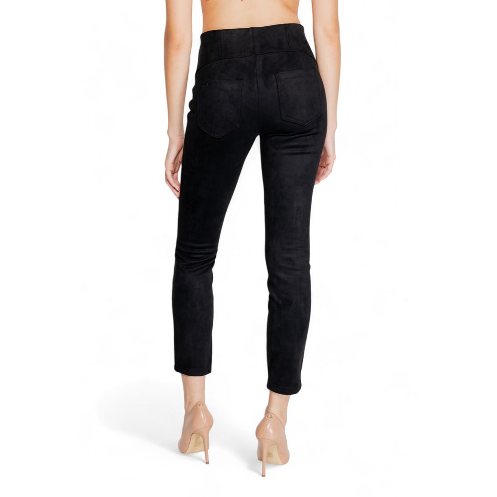 Street One Black Polyester Leggings