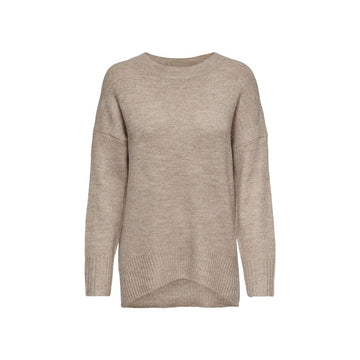 Only Beige Marabou Sweatshirt