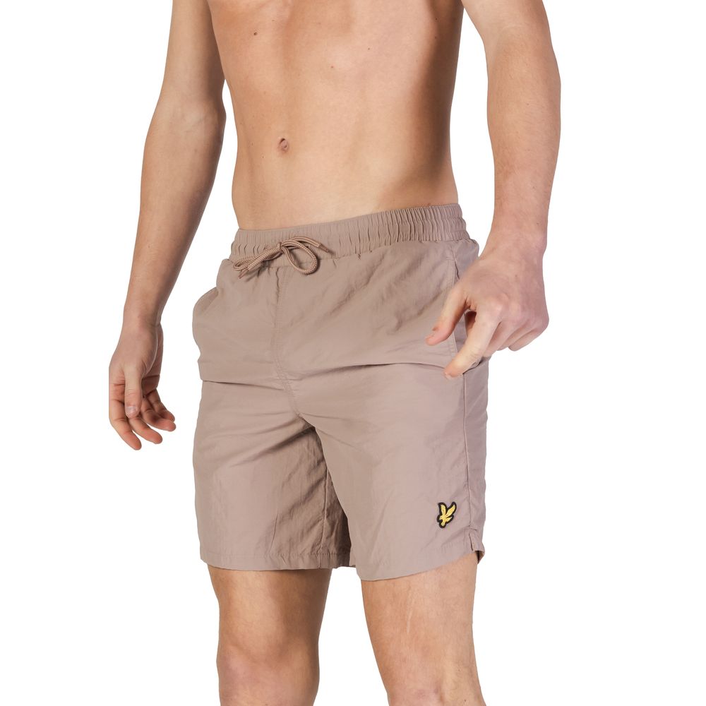 شورت سباحة نايلون رمادي من Lyle &amp; Scott