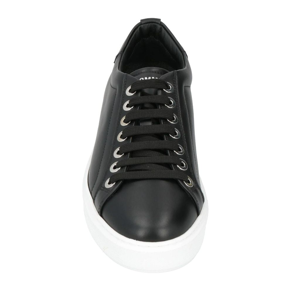 Les Hommes Black Calfskin Sneaker