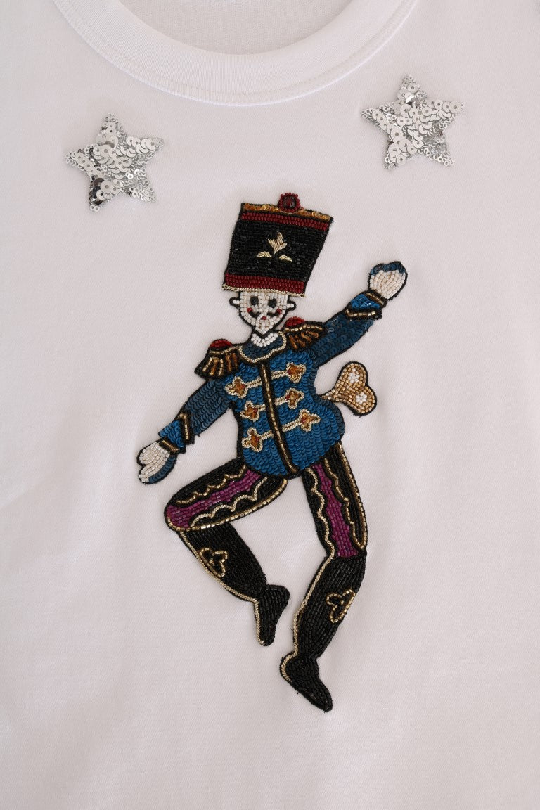 Dolce & Gabbana White Cotton Fairy Tale T-Shirt - Whispers Of Wisdom Clothing
