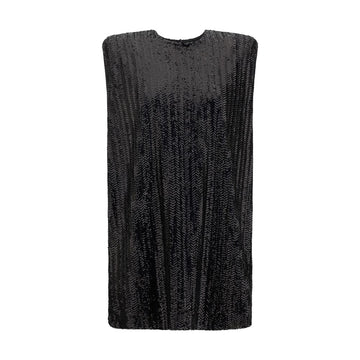 Golden Goose Black Polyester Cocktail Dress