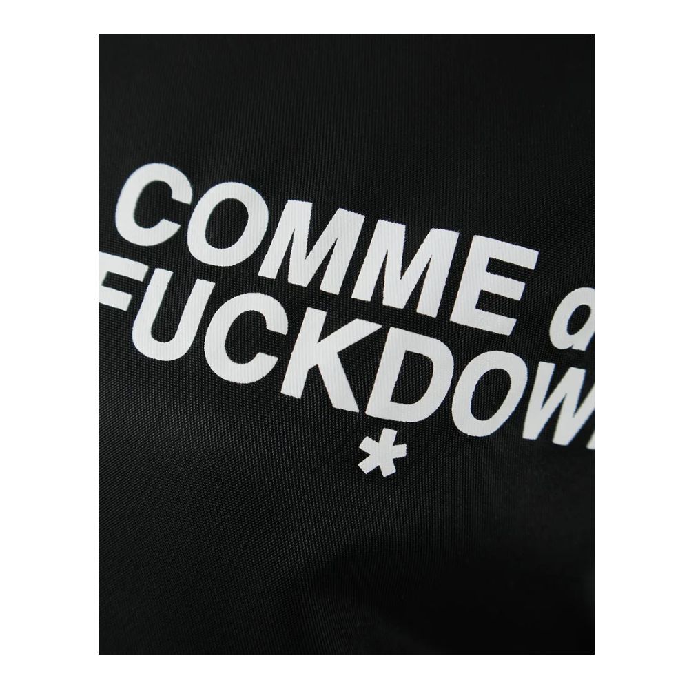 جاكيت ومعطف نايلون أسود من Comme Des Fuckdown