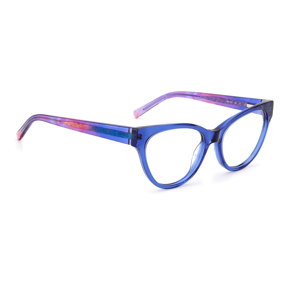 إطارات أسيتات M Missoni الزرقاء