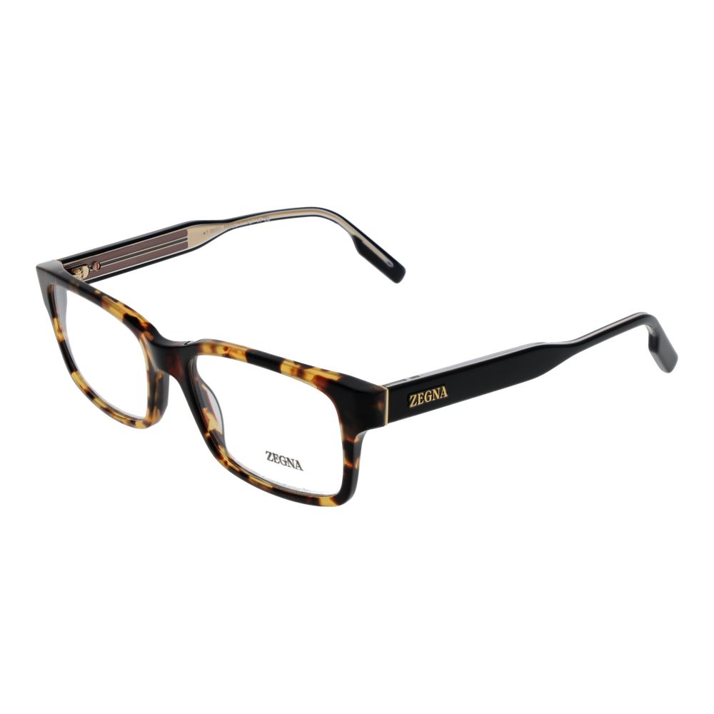 Ermenegildo Zegna Brown Acetate Glasses (Frames)