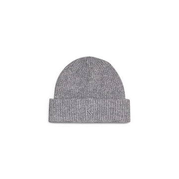 Calvin Klein Gray Marabou Cap (Baseball Hat)