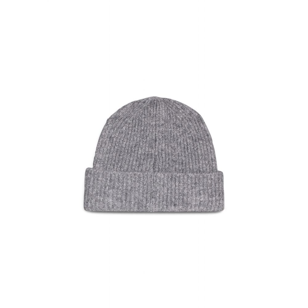 Calvin Klein Gray Marabou Cap (Baseball Hat)