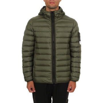 Stone Island Green Nylon Men Jacket