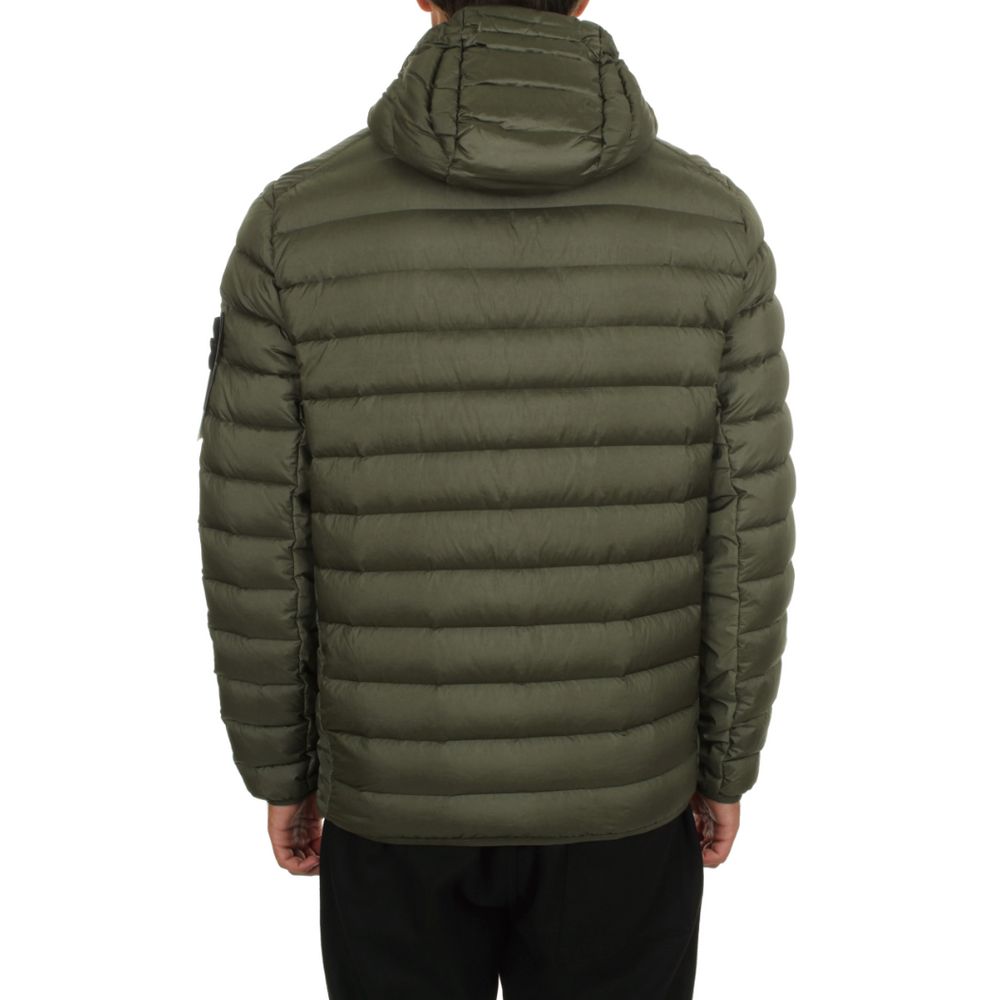 Stone Island Green Nylon Men Jacket