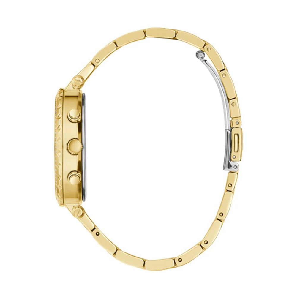 Guess Gold Stainless Steel Dress Watch