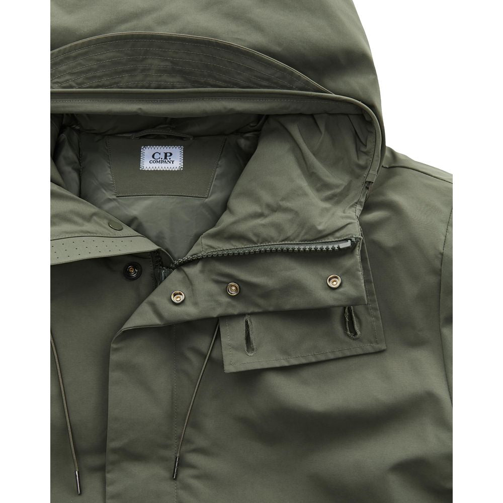 C.P. Company Green Polyester Men Parka
