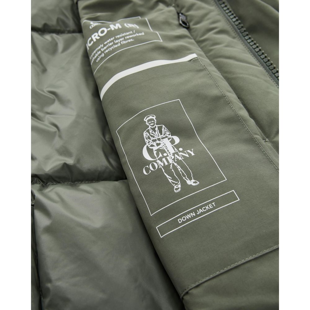 C.P. Company Green Polyester Men Parka