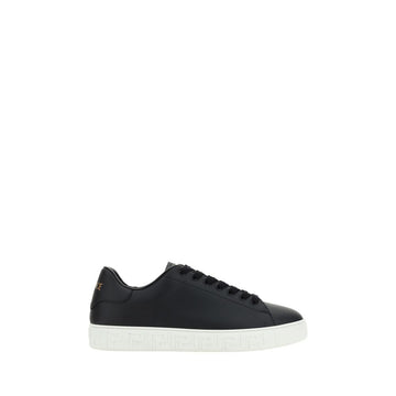 Versace Black Rubber Low Top Sneakers