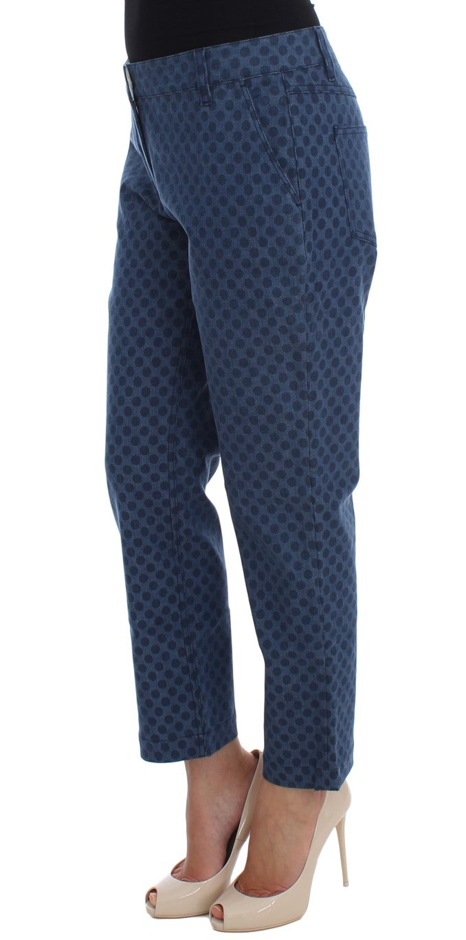 Dolce & Gabbana Polka Dotted Stretch Capri Jeans - Whispers Of Wisdom Clothing