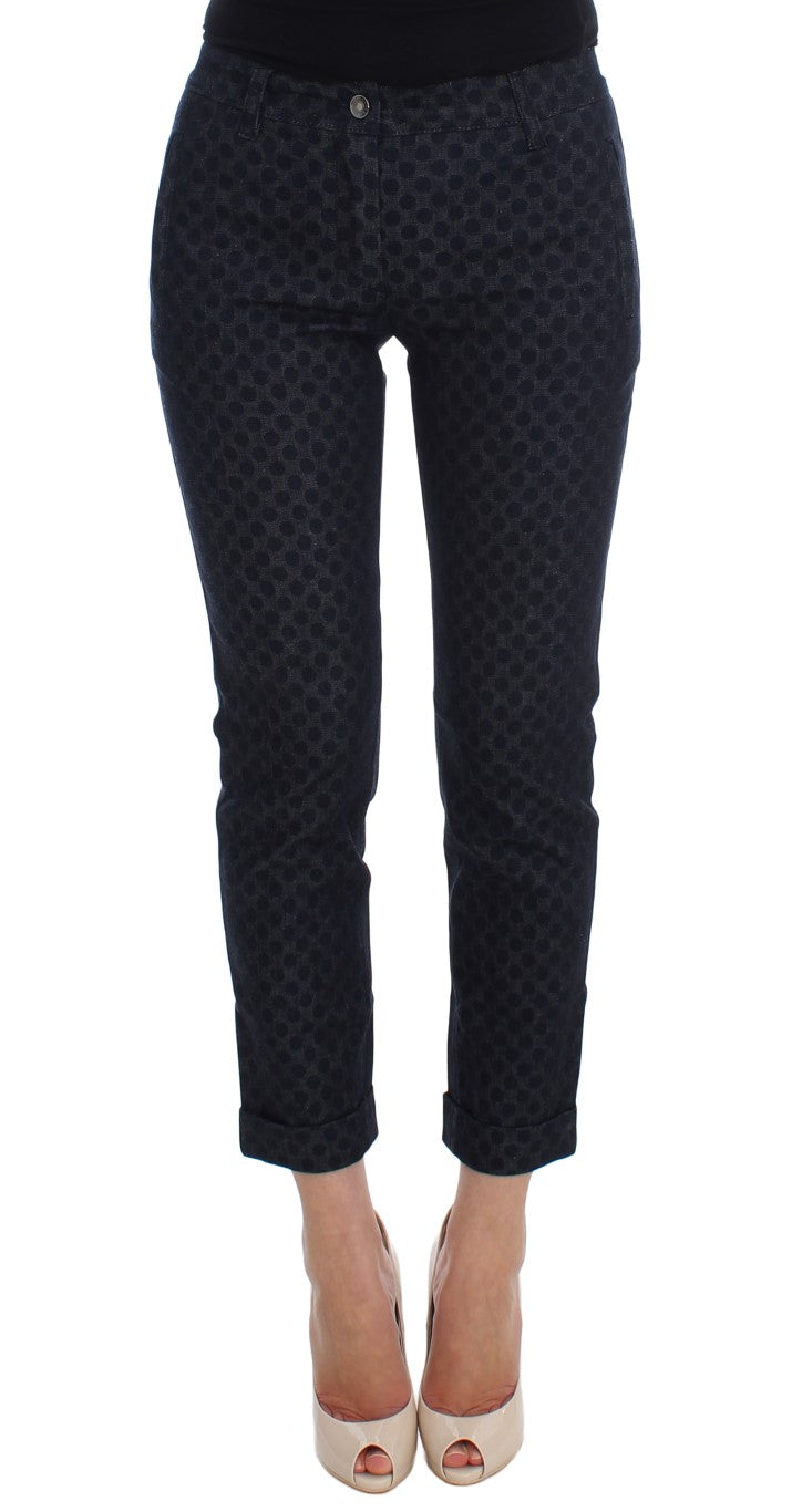Dolce & Gabbana Polka Dotted Slim Capris Jeans - Whispers Of Wisdom Clothing