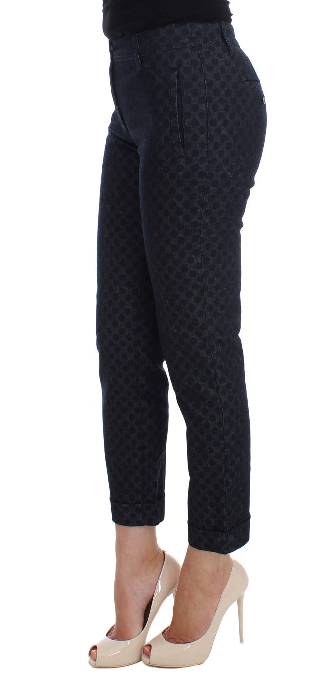 Dolce & Gabbana Polka Dotted Slim Capris Jeans - Whispers Of Wisdom Clothing