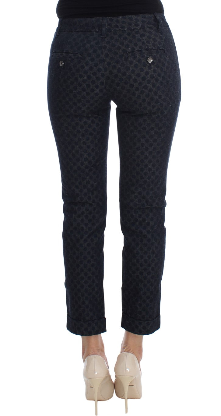 Dolce & Gabbana Polka Dotted Slim Capris Jeans - Whispers Of Wisdom Clothing
