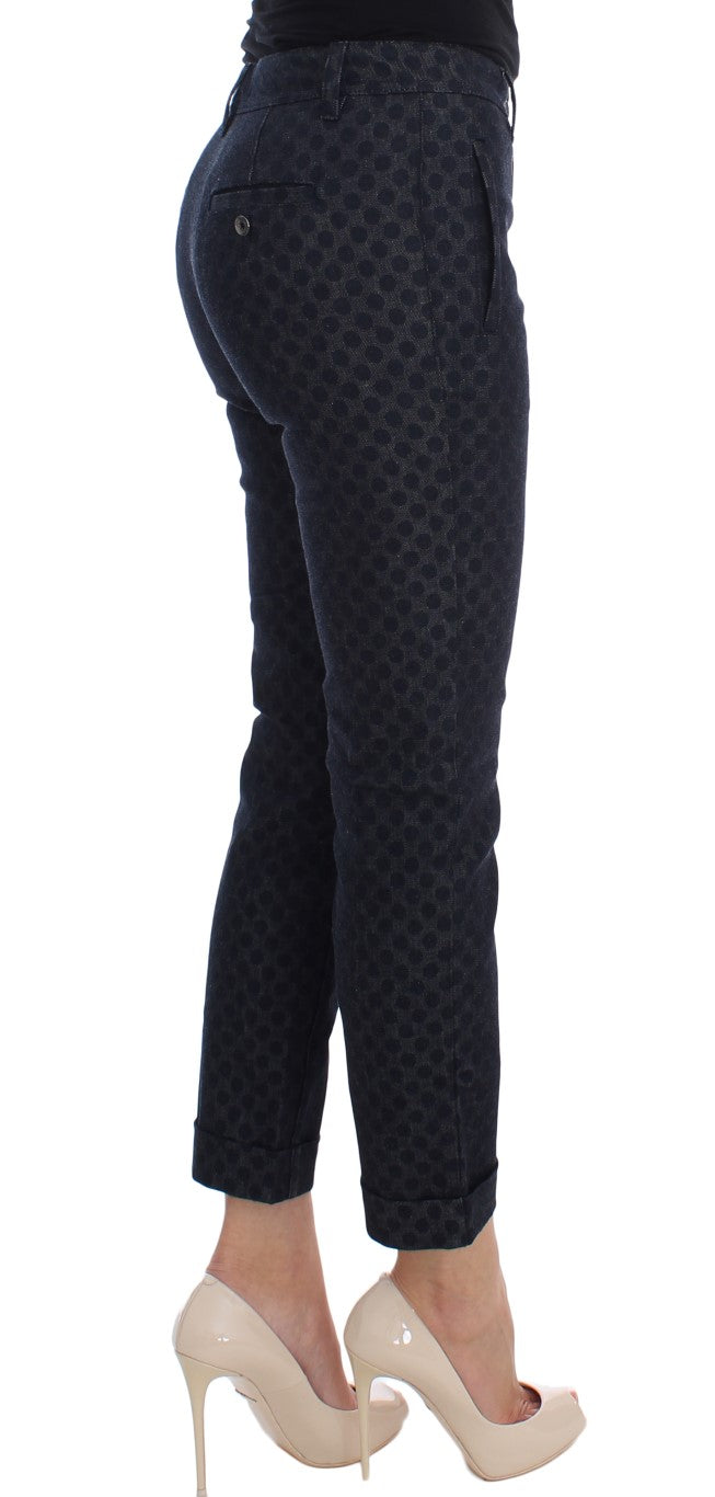 Dolce & Gabbana Polka Dotted Slim Capris Jeans - Whispers Of Wisdom Clothing