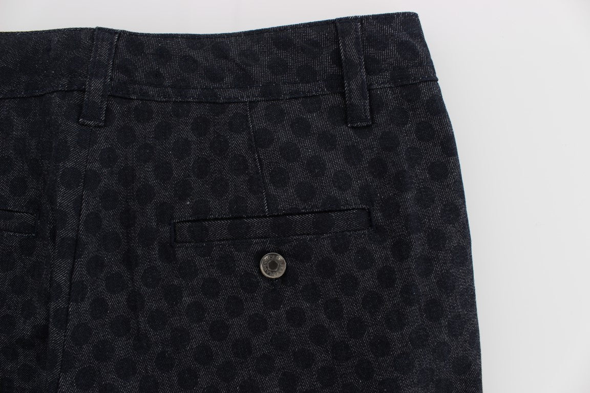 Dolce & Gabbana Polka Dotted Slim Capris Jeans - Whispers Of Wisdom Clothing
