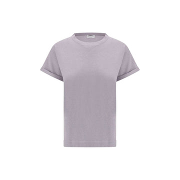 Brunello Cucinelli cashmere glitter T-shirt